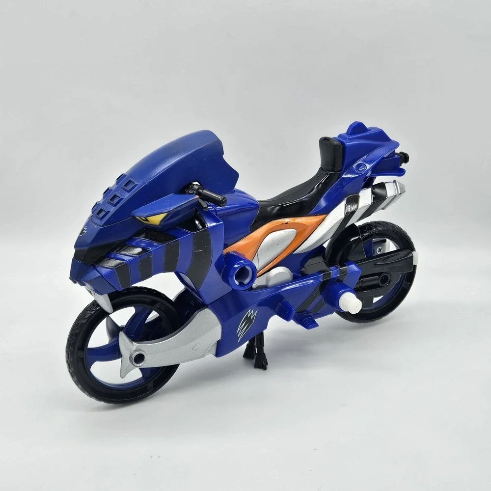 Power Rangers Jungle Fury Blue Jaguar Strike Rider Fury Cycle 2007 Bandai